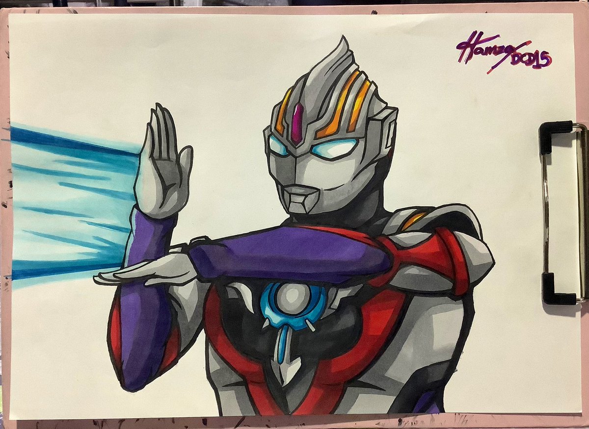 Traditional Art Gift 12
Ultraman Orb Spacium Zepperion

#traditionalart #realartistontwitter #Ultraman #ultramanart #ultramanfanart #ultramanorb #ultramanorbspaciumzepperion #ultramanorbart #ultramanorbfanart