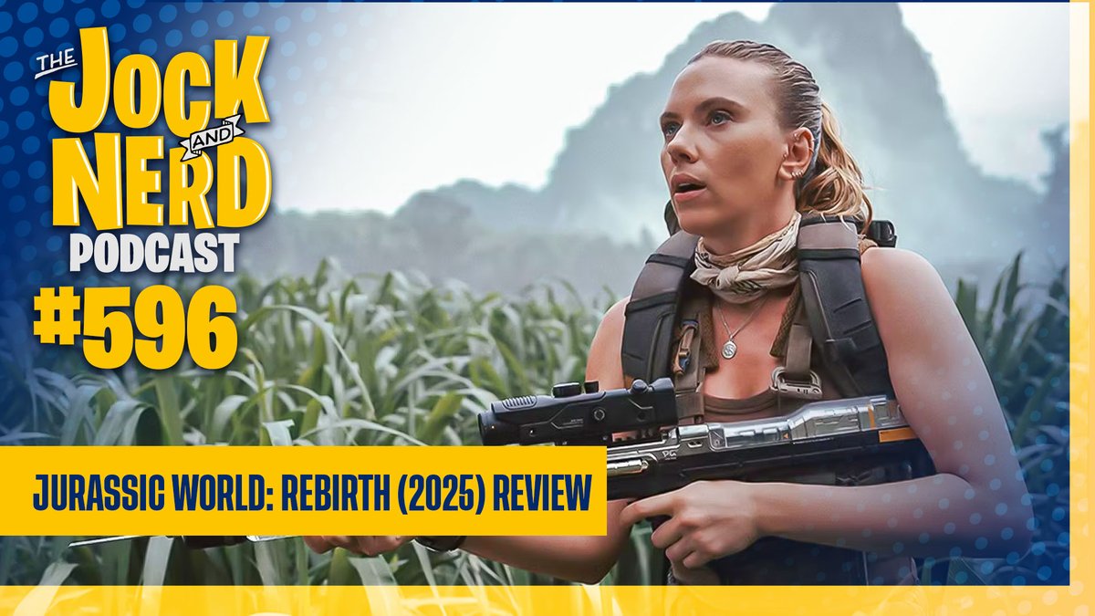 🦖 Jurassic World: Rebirth (2025) reviewed!
🔥 Plus the Ironheart finale, Frankenhooker (!), The Old Guard 2, Heads of State &amp; more!
🎧 Listen now: jockandnerd.com/links
#JurassicWorld #Ironheart #MCU #Podcast #MovieReviews #JockAndNerd
