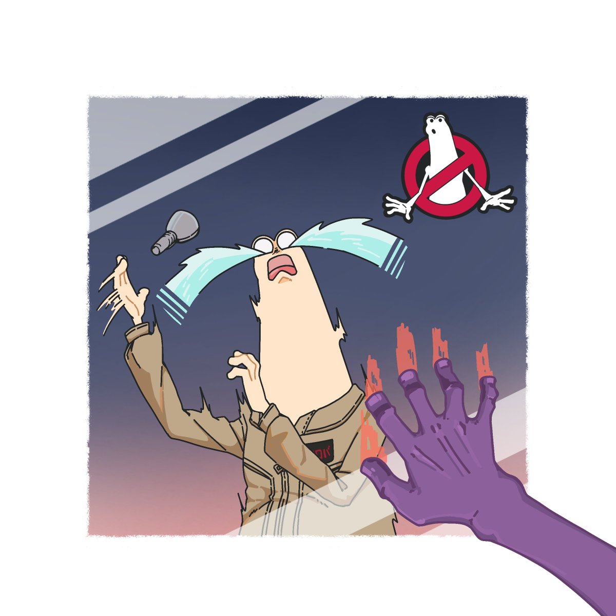 pamuru_ore's tweet image. 『 トコロバスターズ 』

 #3回見たら4にゅ絵