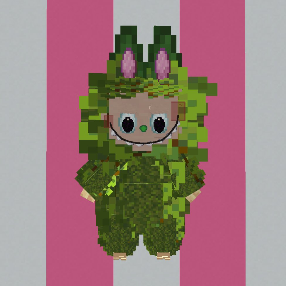 The one and only Minecraft labubu

Made with display entities 
#minecraft #minecraftbuilds #Labubu