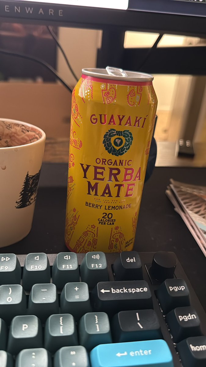 Caffeine of choice… gonna be a late night!