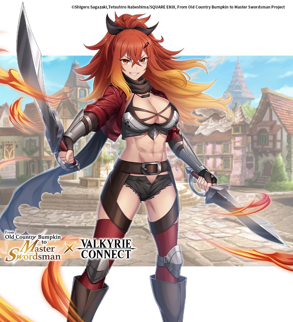 vconnect_en's tweet image. Collab Hero Introduction
Introducing Surena Lysandra, voiced by #HitomiUeda!
Wielding twin blades, she is one of the few top-ranked adventurers in the world and is known as Twin Dragonblade Lysandra. She was fostered in Beryl's home from a young age and learned her…