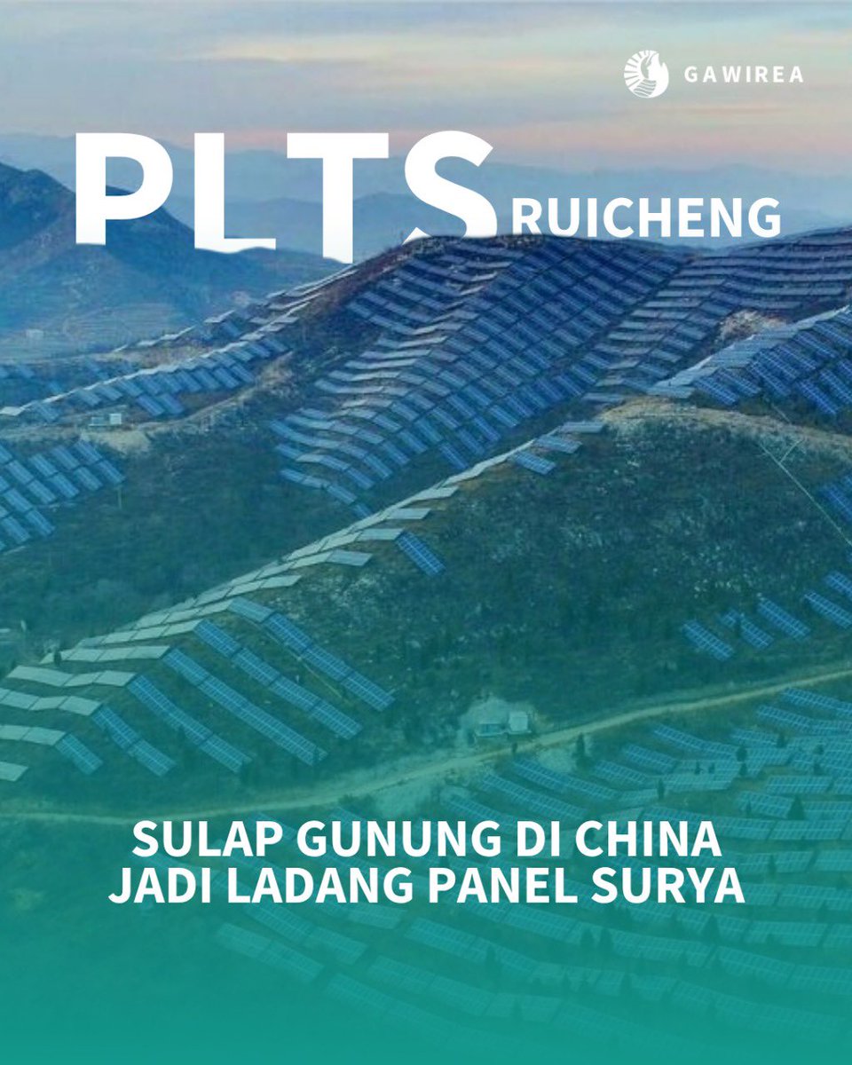 ☀️ Ladang Panel Surya di Gunung Zhongtiao China bisa jadi inspirasi Untuk Indonesia!