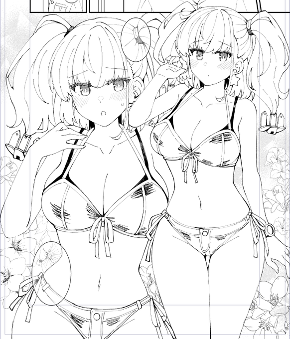 水着アトランタ本の進捗 