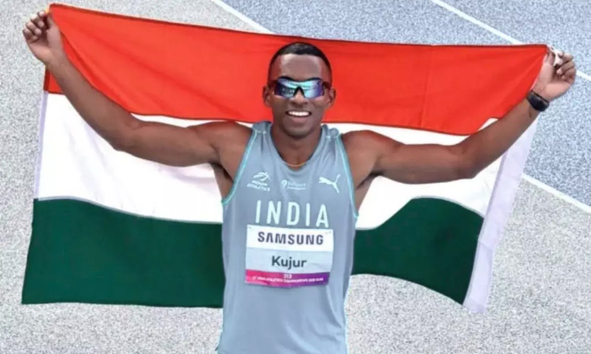 ग्रीस के ‘ड्रोमिया इंटरनेशनल स्प्रिंट एवं रिलेज़ मीटिंग’ में मात्र 10.18 सेकंड में 100 मीटर दौड़ पूरी कर जशपुर, छत्तीसगढ़ के अनिमेष कुजूर ने नया राष्ट्रीय रिकॉर्ड रचकर इतिहास बनाया है। उनकी इस शानदार उपलब्धि ने समस्त छत्तीसगढ़ को गर्व और हर्ष से भर दिया है।

अनिमेष ने इससे पहले