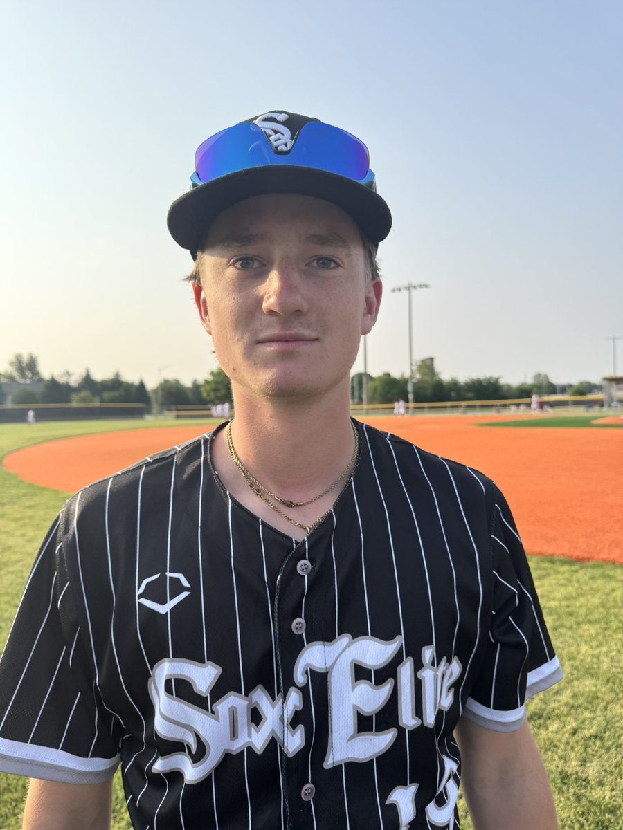 White Sox Elite (@white_sox_elite) on Twitter photo WSE 17U Black team splits <a href="/Bullpenevents/">Bullpen Tournaments</a> 17U ABC Open. Gm1: 2-1 W vs Diamond Dynamics Gladiators. <a href="/ryangervase19/">Ryan Gervase</a> (pic) WP 4IP 0R 5K & 3-3 at the plate, <a href="/jack_garechana2/">Jack Garechana</a> 2-3 2B. Gm2: 6-3 L vs Home Field. Matt Dabrowski 2-2 RBI, <a href="/lukeranieri1/">Luke Ranieri</a> 3IP 1ER 6K WSE 17U Black team splits <a href="/Bullpenevents/">Bullpen Tournaments</a> 17U ABC Open. Gm1: 2-1 W vs Diamond Dynamics Gladiators. <a href="/ryangervase19/">Ryan Gervase</a> (pic) WP 4IP 0R 5K & 3-3 at the plate, <a href="/jack_garechana2/">Jack Garechana</a> 2-3 2B. Gm2: 6-3 L vs Home Field. Matt Dabrowski 2-2 RBI, <a href="/lukeranieri1/">Luke Ranieri</a> 3IP 1ER 6K