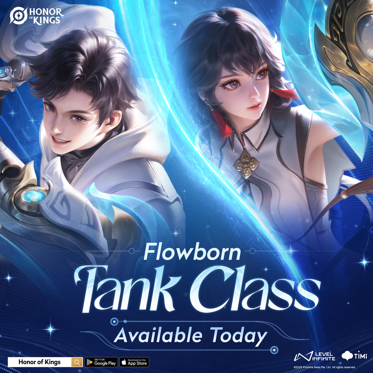 HonorOfKings's tweet image. 🛡️My martial arts will end all the wars!
✨ Flowborn second class: Tank is now live!

Play Honor of Kings now!
🔗 honorofkings.live/download

#HonorofKings #HOK #Flowborn  #Newhero