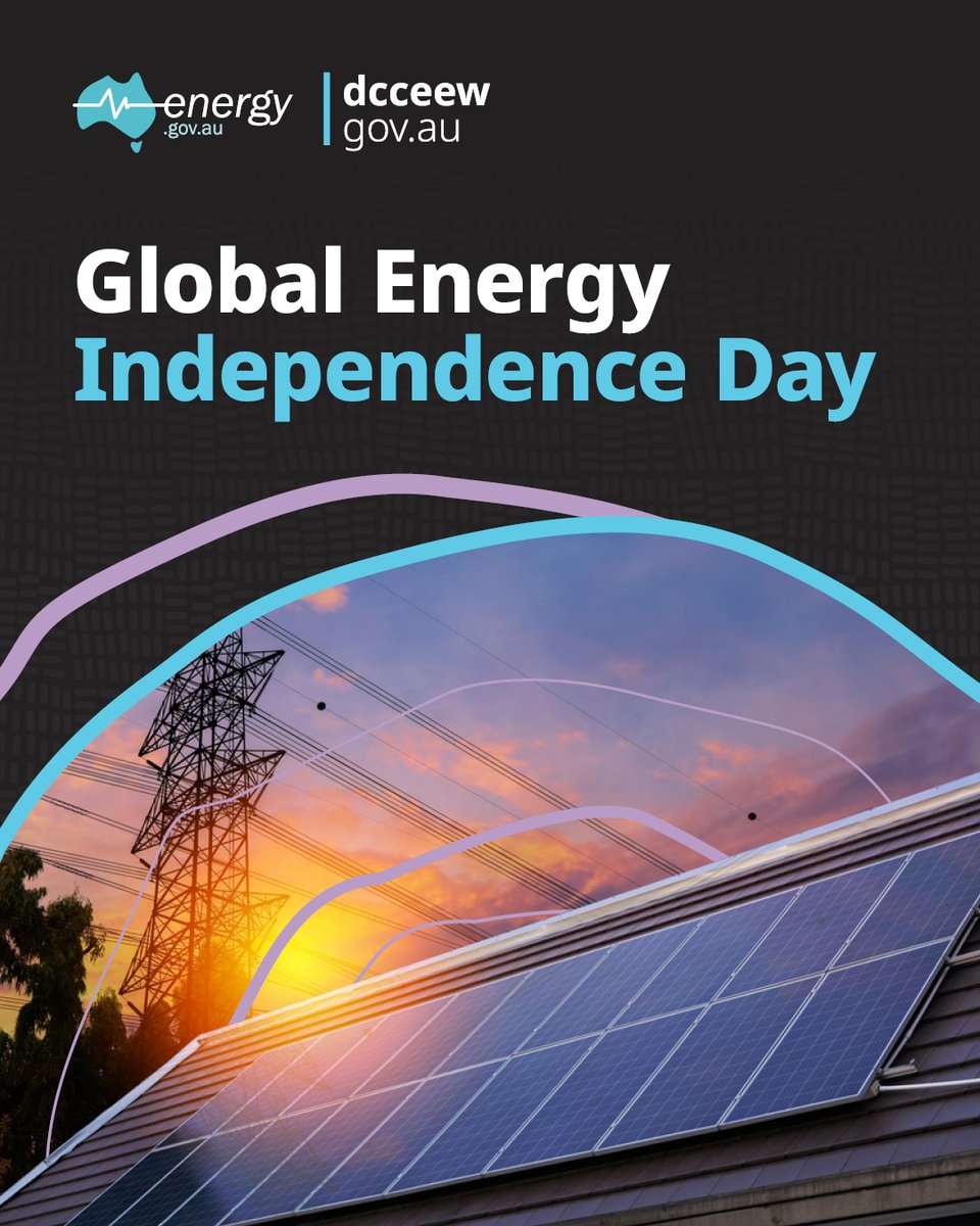 energygovau (@energygovau) on Twitter photo β‘οΈ This Global Energy Independence Day, check out the <a href="/ausgov/">Australian Government</a>'s Solar Consumer Guide βοΈ
Find free, independent information to help you choose, use and maintain a rooftop solar system and battery that suits your home or business needs.
π brnw.ch/21wU1QA β‘οΈ This Global Energy Independence Day, check out the <a href="/ausgov/">Australian Government</a>'s Solar Consumer Guide βοΈ
Find free, independent information to help you choose, use and maintain a rooftop solar system and battery that suits your home or business needs.
π brnw.ch/21wU1QA
