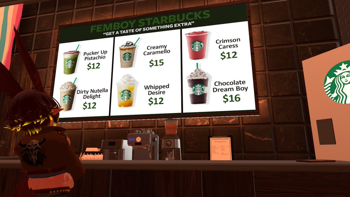 LeoVR1233's tweet photo. There's somethin' different 'bout this here Starbucks...but I can't put my finger on it... https://t.co/EsjbNZYKHd
