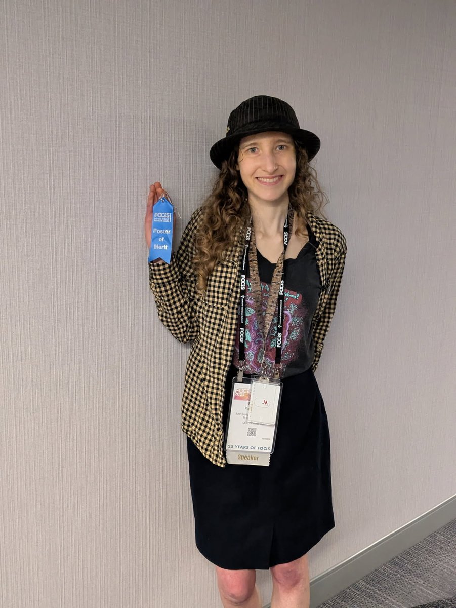 The 2025 Boston FOCIS conference was AMAZING!!

I was honored to be selected for an oral presentation, get a Poster of Merit, &amp; be recognized with funding for travel too 💙 #FOCIS #FOCIS2025 #federationofclinicalimmunologysocieties <a href="/FOCISimmunology/">FOCIS</a> 💙

Excited for FOCIS 2026! 🥳