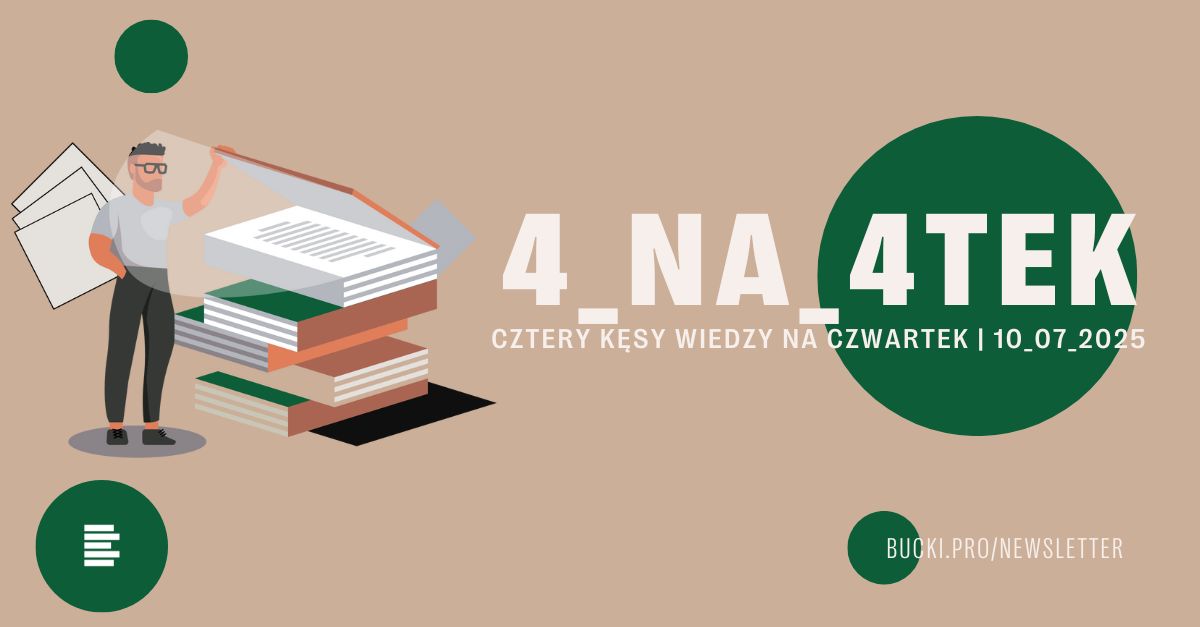 4NA4TEK | Preludium Dobrego Weekendu 💌 Jak tam zdrowie, mój mózgu? 🧠

Dziś w #4na4tek o badaniach mózgu + góry, zachwyt i Position of Power.
4 kęsy na lipiec ⬇️ linkedin.com/pulse/4na4tek-…