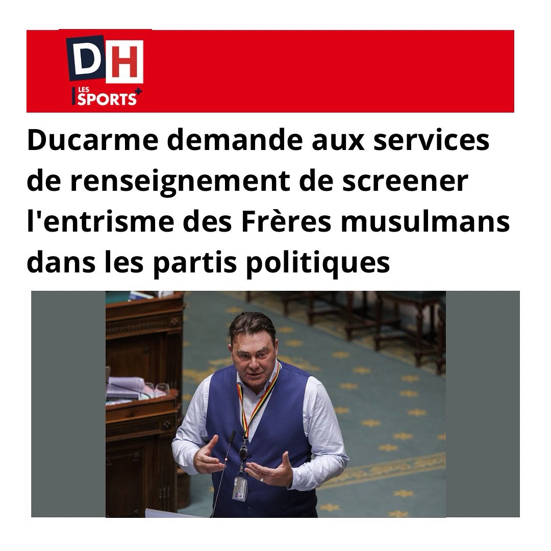 ducarmedenis's tweet image. #FrèresMusulmans : Après la récente publication d’un rapport français, j’ai pu obtenir l’actualisation, par nos services de renseignement, du rapport belge que j’avais obtenu en 2022 sur la menace que les FM font peser sur notre pays ! Il est essentiel que ce rapport porte…