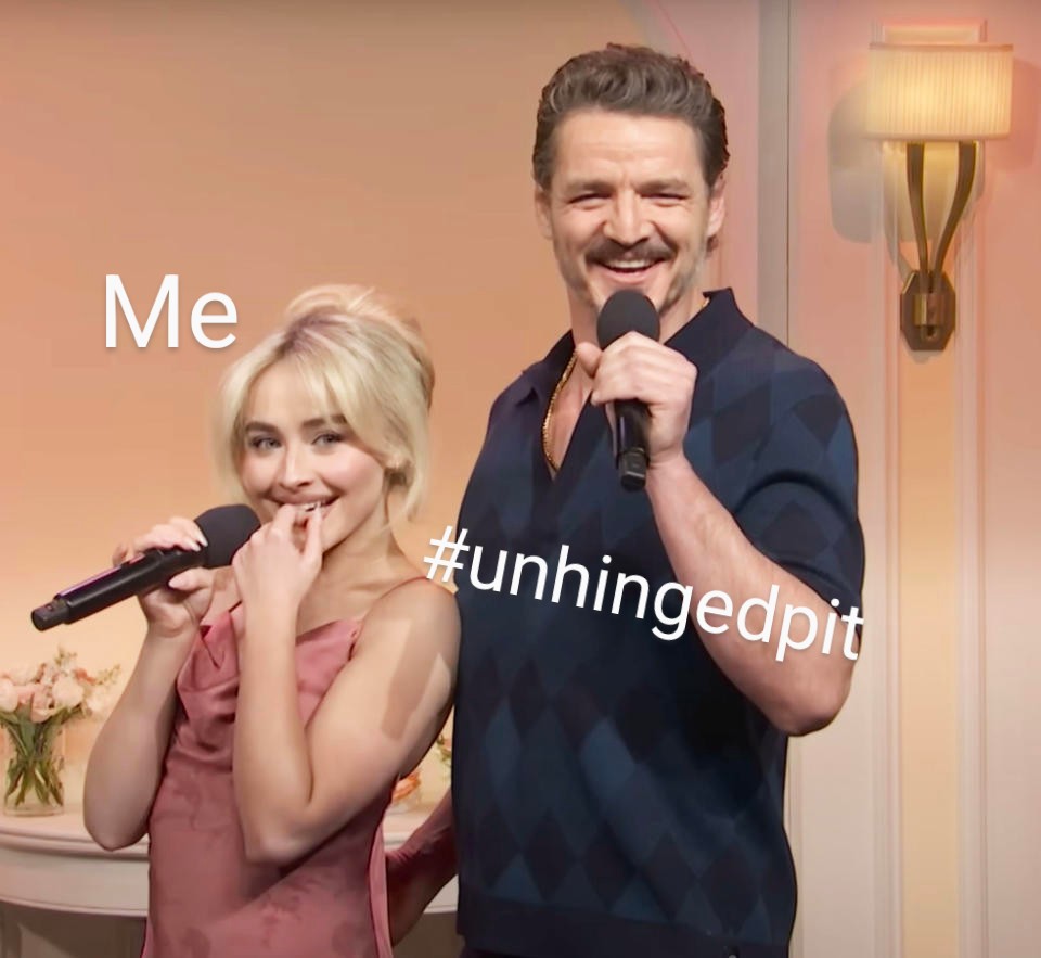 I love #unhingedpit so much 💗 the chaotic energy of this event will always be my favorite. See you next time!