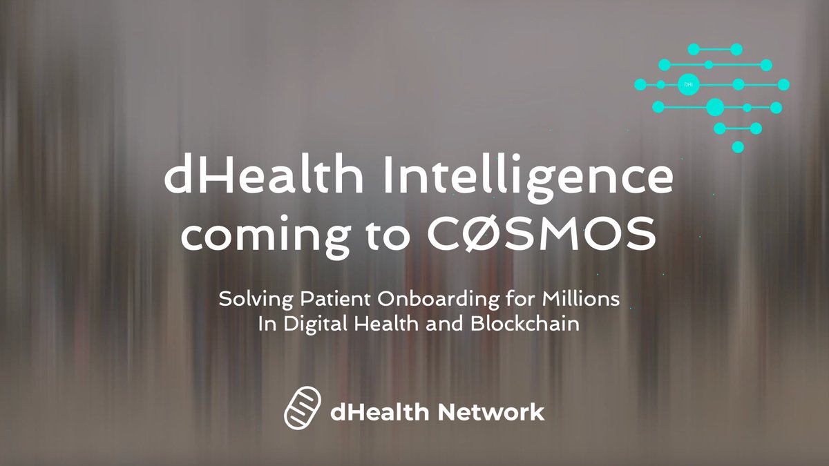 dHealth (@dhealth_network) on Twitter photo A New Era Begins by Integrating an AI Agent!
It’s been a year since we migrated the dHealth Network to <a href="/cosmos/">Cosmos - The Interchain ⚛️</a>, drawn by mature technology and the ability to have our own set of validators. Since then, we’ve moved our West African medication tracking on-chain and even built a A New Era Begins by Integrating an AI Agent!
It’s been a year since we migrated the dHealth Network to <a href="/cosmos/">Cosmos - The Interchain ⚛️</a>, drawn by mature technology and the ability to have our own set of validators. Since then, we’ve moved our West African medication tracking on-chain and even built a