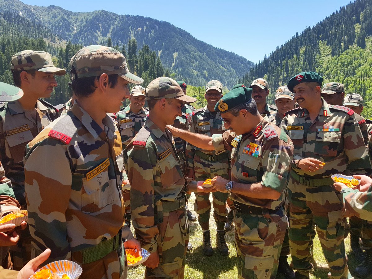 Today is Guru Purnima.

I want to THANK all my teachers &amp; mentors. I have learnt so much from JCO/NCO instructors throughout my career. 
Above all, I've learnt a lot from the simple soldier, who asks for so little and yet, is willing to risk his life everyday.

A General Salute🫡