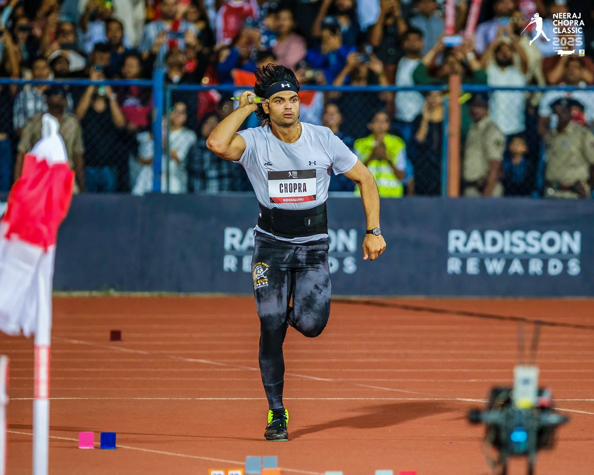 nc_classic's tweet image. The javelins weren’t the only thing flying high.
So was world-class hospitality,
backed by our official hospitality partner @radissonhotels at the #NeerajChopraClassic.
#NeerajChopraClassic #javelin #GameOfThrows