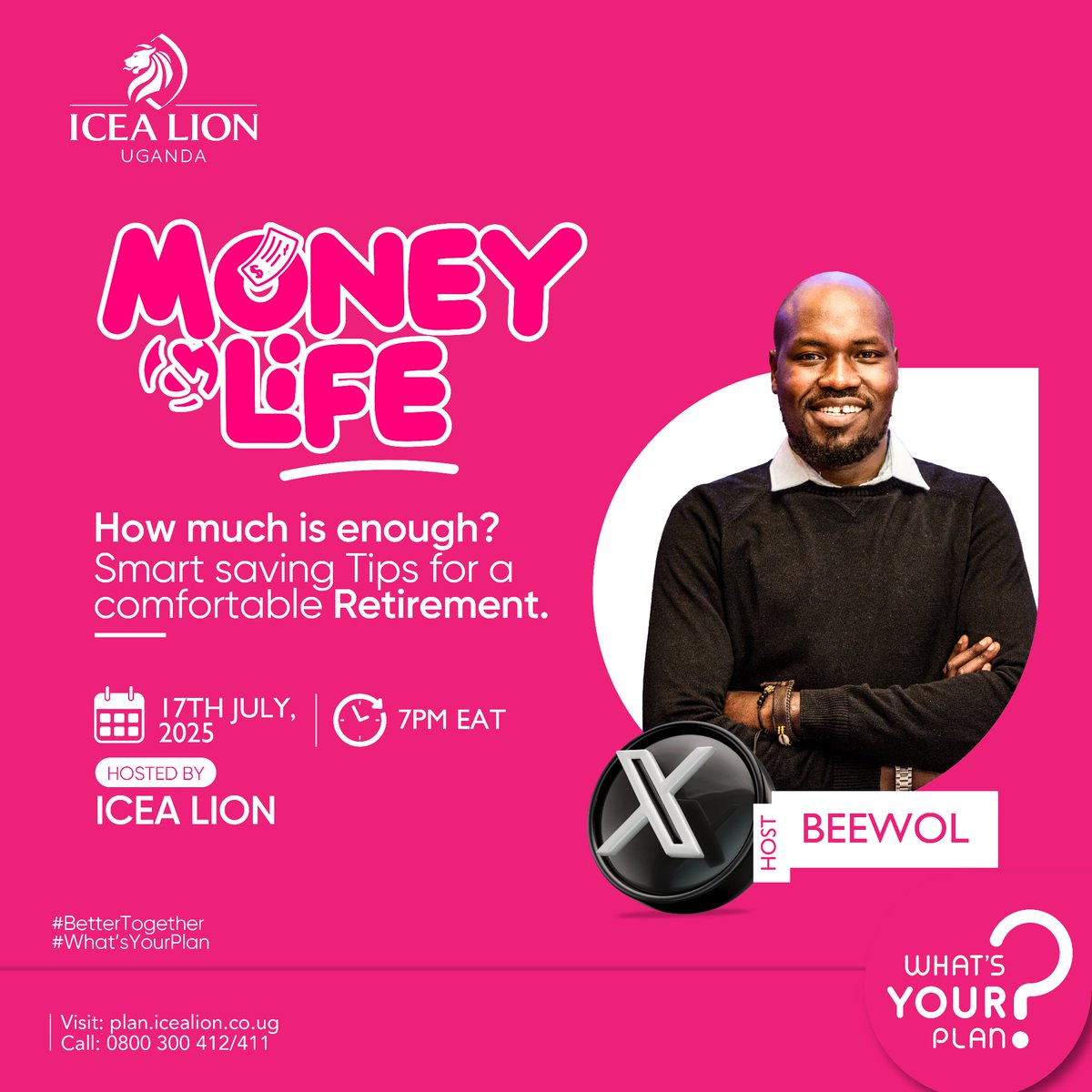 When is the right time to start preparing for retirement? And how much is truly enough?

Join us next week on Thursday, 17th, on X-Spaces for an eye-opening conversation on how to plan for the best chapter of your life — life after work.

Let’s talk smart planning, real numbers,
