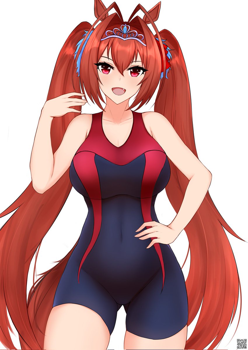 My beloved Daiwa Scarlet~

Ps: I'm addicted to horse gacha game