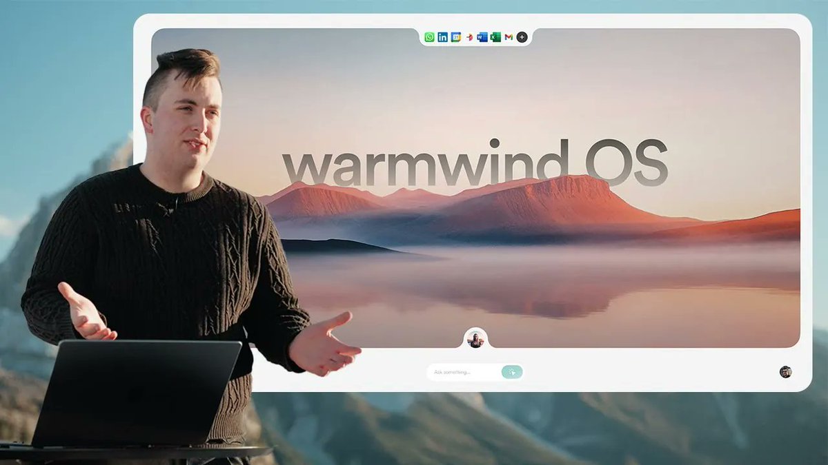 TheStellarWave's tweet image. 🚀 Meet Warmwind OS — the AI-powered system that sees, clicks, and types like a real user. No installs, no APIs. Just teach it once and it runs 24/7.
#AI #WarmwindOS #Automation