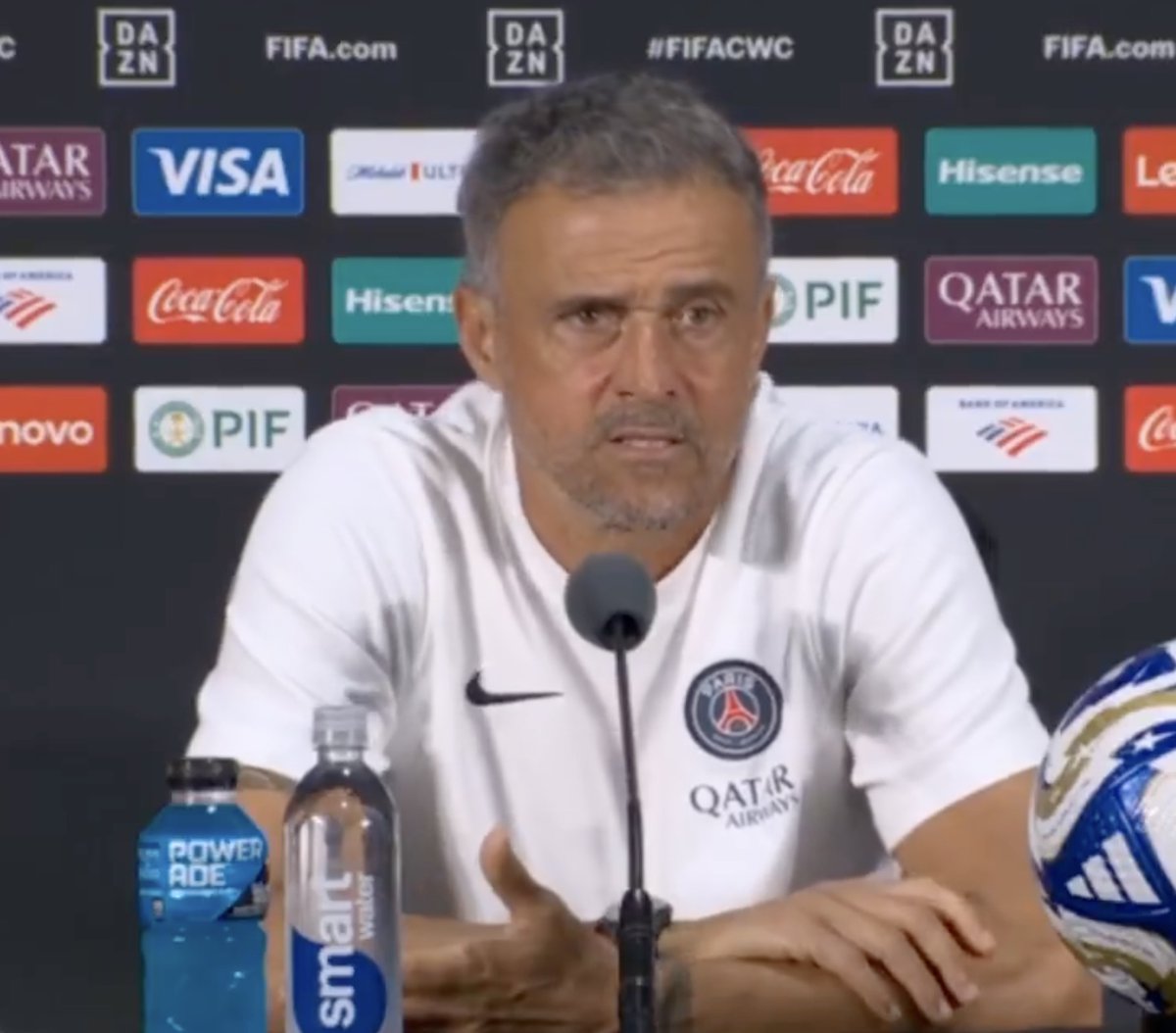 Luis Enrique 🗣️"We could've easily scored 5-7 goals  tonight but am happy with this win, Liverpool is the only tough side we have faced this season"!