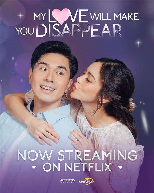 ABSCBNNews's tweet image. Fall in love, get lost, and stream the feels—because kilig never disappears!
 
Catch the magical pairing of Kim Chiu and Paulo Avelino in "My Love Will Make You Disappear," which is now streaming on Netflix. | via Lovely De Jesus, ABS-CBN News Intern
 
(📸: Star Cinema /…