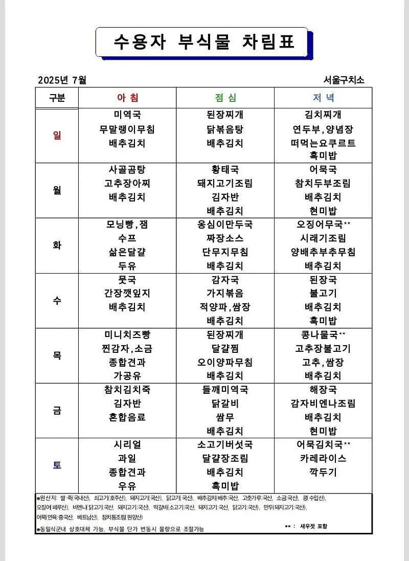 maumgil's tweet image. &amp;lt;수인번호 &apos;0010번&apos;에게&amp;gt;
금요일 아침 메뉴 중 &apos;혼합음료&apos;는 소주+맥주 폭탄주 아닙니다.
