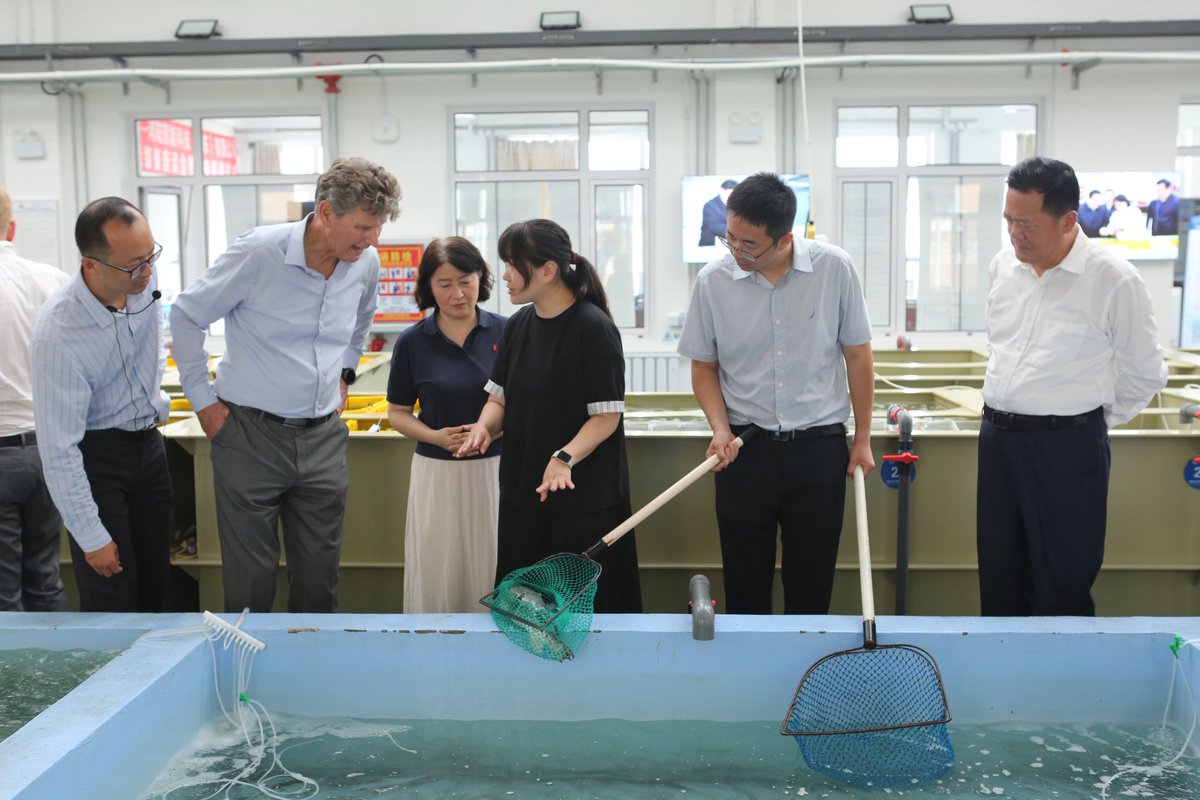 Visited Dalian Ocean University and met with former fellows of the GRÓ Fisheries Training Programme of #Iceland and witness the positive and constructive result of 25 years partnership.