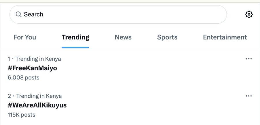 We are number one guys. Let us keep cooking #FreeKanMaiyo