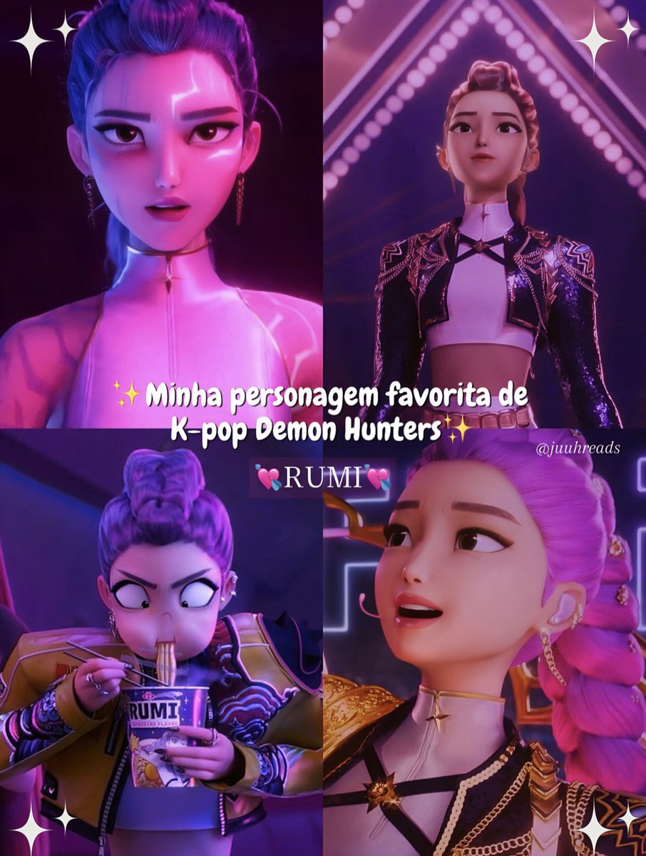 juuhreads's tweet photo. ✨ Qual é a sua favorita em K-pop Demon Hunters? Rumi, Mira ou Zoey?
💬 Me conta aqui nos comentários! 💘

Me sigam pra mais conteúdos como esse!!#kpopdemonhunter #Netflix #zoey #mira #rumi #kpop #edits #girlpower https://t.co/RiEsxuWFZg