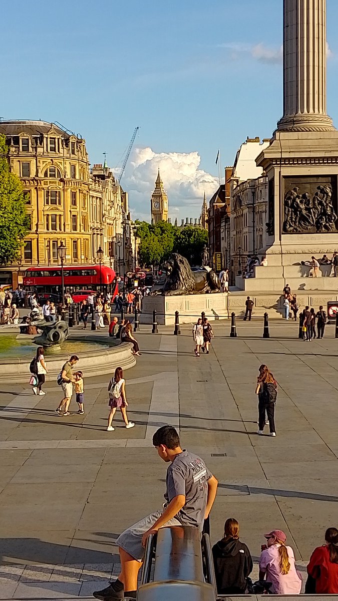The centre of London yesterday was warm and sunny and full of demonstrations and protests. Freedom of Expression is essential in a democracy.