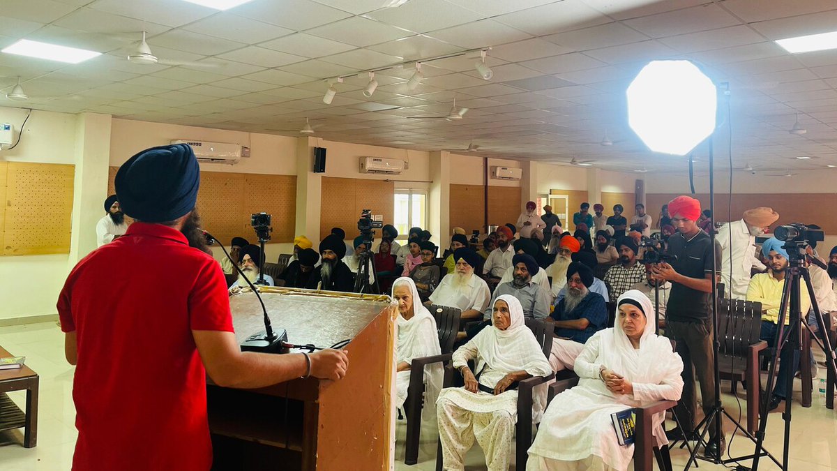 Discussion Held on Bhai Narain Singh Chaura’s Book as a Rebuttal to G.B. Sidhu’s Claims | read full report at - sikhsiyasatnews.net/?p=69588