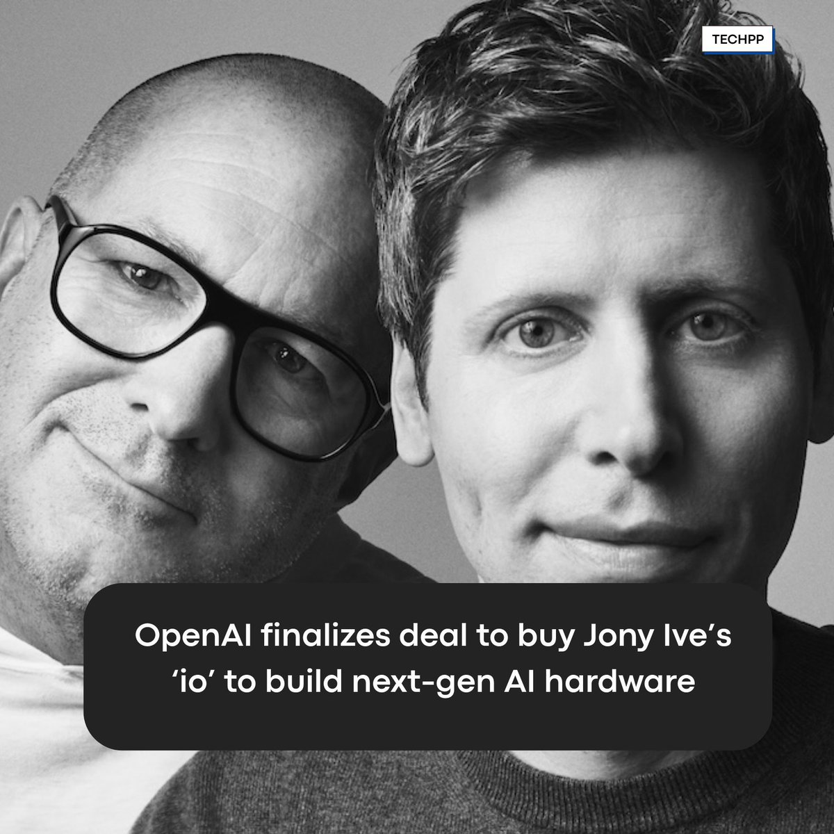 techpp's tweet image. OpenAI finalizes deal to buy Jony Ive’s ‘io’ to build next-gen AI hardware

#OpenAI #JonyIve #AIHardware