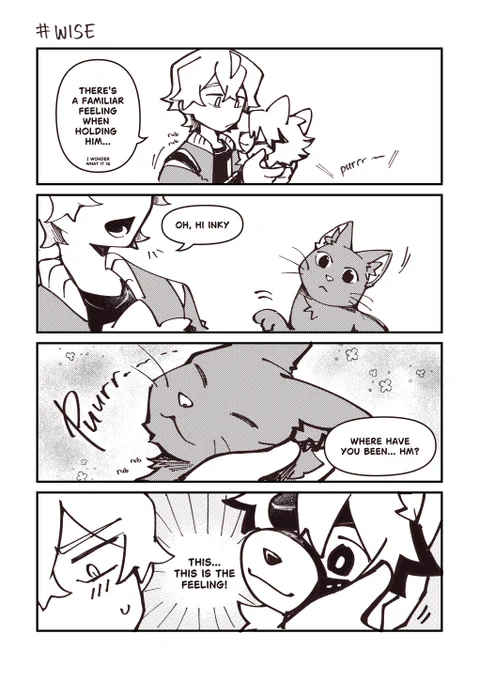 Wise found something familiar about the plush #MiniLycaonPlush #Lycaon #zzzero 