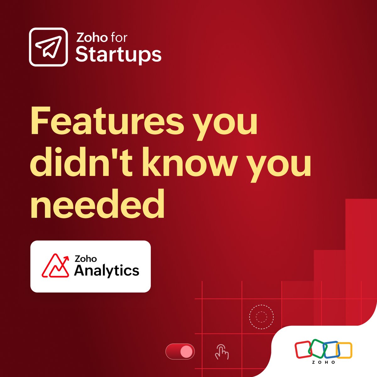 Zoho for Startups (@zohoforstartups) on Twitter photo 📊 Features You Didn’t Know You Needed – Edition 4 is here!
As a #startup, the ability to visualize and act on data quickly can define your growth story. With <a href="/ZohoAnalytics/">Zoho Analytics</a> , you can go beyond charts and dashboards—thanks to features built for agility, consistency, and smart 📊 Features You Didn’t Know You Needed – Edition 4 is here!
As a #startup, the ability to visualize and act on data quickly can define your growth story. With <a href="/ZohoAnalytics/">Zoho Analytics</a> , you can go beyond charts and dashboards—thanks to features built for agility, consistency, and smart