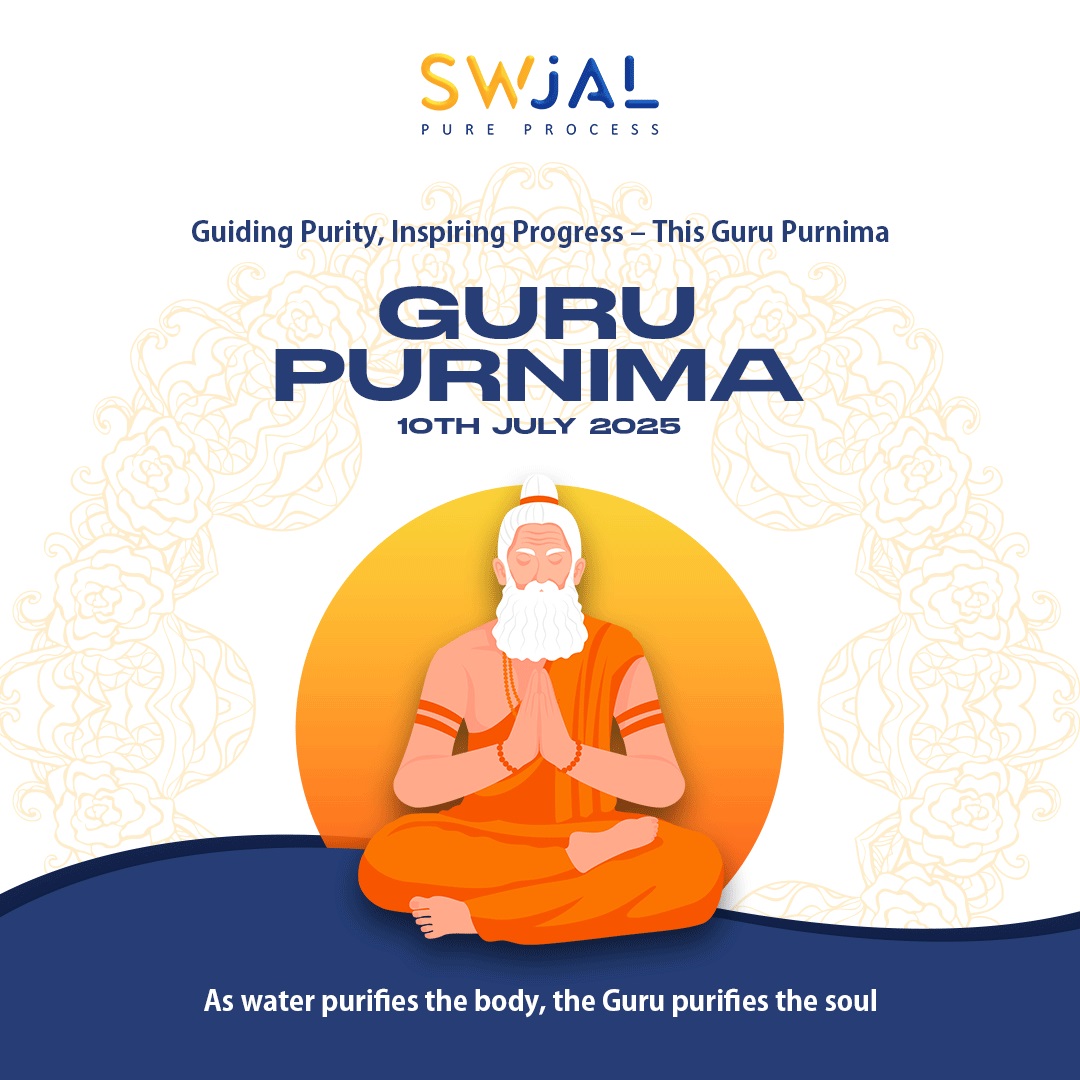 Swjalprocess's tweet image. On this sacred #GuruPurnima, we bow to the guiding lights of our lives — our Gurus.
Just as pure water sustains life, true Gurus nurture our souls with clarity, truth &amp;amp; wisdom.
Purity is our commitment.
Thank you, Gurus! 🌼
#IndustrialWaterTreatment #SwjalProcess