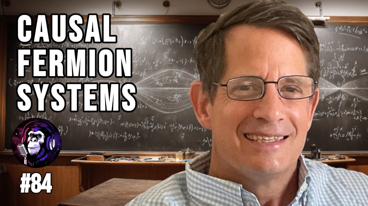 Escaped Sapiens (@escapedsapiens) on Twitter photo Its not often you come across a completely novel reformulation of physics. If you have ever wondered what Causal Fermion Systems is all about, then check out my conversation with Felix Finster! We give a high level overview of the formulation and its predictions.
<a href="/the_happyproton/">Claudio ๐บ๐ฆ๐บ๐ฆ๐บ๐ฆ @thehappyproton.bsky.social</a> Its not often you come across a completely novel reformulation of physics. If you have ever wondered what Causal Fermion Systems is all about, then check out my conversation with Felix Finster! We give a high level overview of the formulation and its predictions.
<a href="/the_happyproton/">Claudio ๐บ๐ฆ๐บ๐ฆ๐บ๐ฆ @thehappyproton.bsky.social</a>