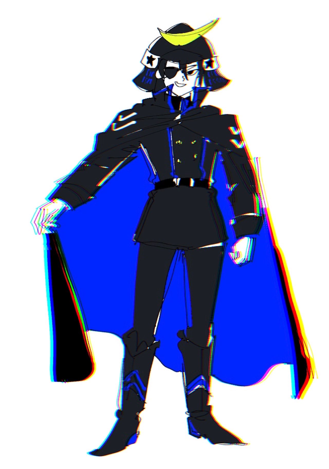手描きイラスト　「孤独」　オリジナル 脳極結仁 on X: 