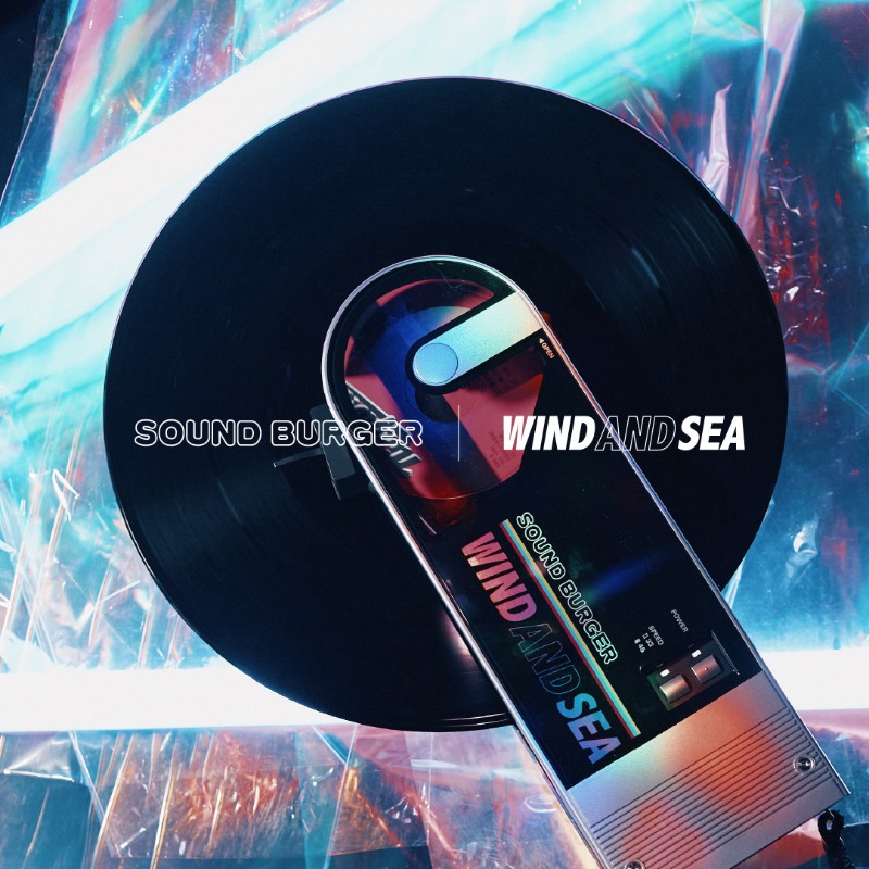 🌊WIND AND SEA × サウンドバーガー ＼ アパレルブランド「WIND AND