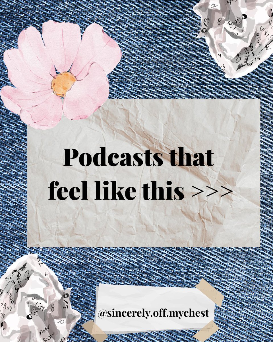 StoriesofSunS's tweet image. podcasts that feel like soft rage & emotional clarity.
Sincerely Off My Chest — Aug 1 🎙
come sit with me 💌
#SincerelyOffMyChest #VoiceNoteVibes #IndiePodcast #EmotionalStorytelling #SoftGirlEra #GrowingInPublic #PodcastDiscoveries #EmotionalStorytelling