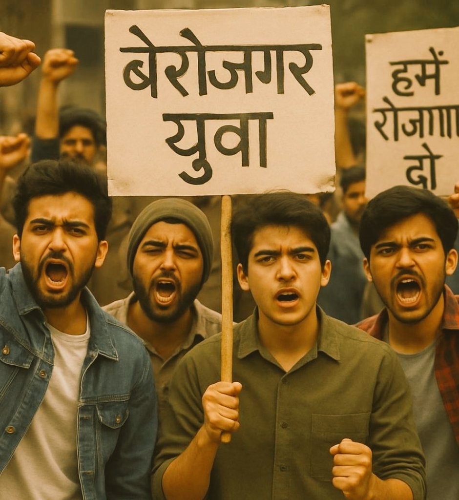 📣देश के चौथे स्तंभ मीडिया को बेरोजगार युवाओं की मांगों को BJP सरकार तक ओर रेलवे मंत्री तक पहुंचनी चाहिए।

✍️आज युवा एक मिलियन से ज्यादा ट्वीट करके टॉप ट्रेंड करेंगे। युवाओं ज्यादा से ज्यादा RT करे और मीडिया ओर सरकार तक अपनी बात पहुंचाएं।

#Railway_Reform 

<a href="/aajtak/">AajTak</a>
<a href="/ABPNews/">ABP News</a>