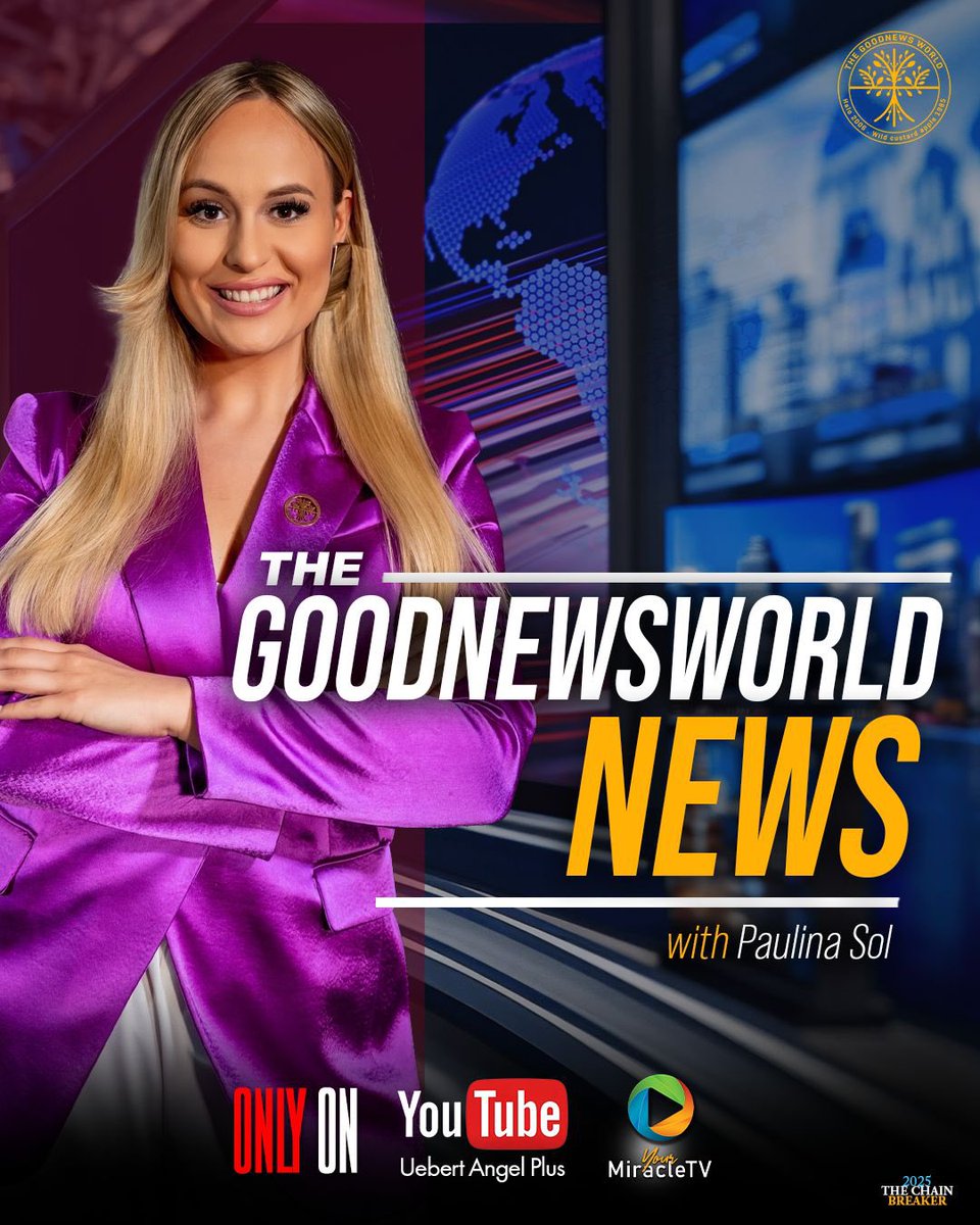 🚨Premieres TODAY!🚨

Catch a powerful new episode of what’s happening around The GoodNewsWorld at 4PM BST on Your Miracle TV &amp; Uebert Angel Plus YouTube Channel. You won’t want to miss this! 🔥 

#UebertAngel #GoodNews #News #YourMiracleTV #UebertAngelPlus