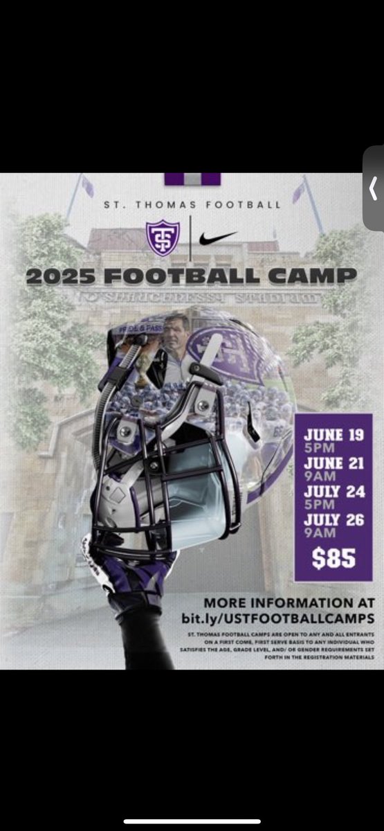Tyshone Jenkins (@tyshonej09) on Twitter photo I will be be in attendance for the prospect camp for <a href="/UST_Football/">St. Thomas Football</a> on June 26th and excited to showcase my talents in front of many <a href="/CoachNickleson/">Jaren Nickleson</a> <a href="/Coach_Caruso/">Coach Glenn Caruso</a> <a href="/PrepRedzoneMN/">Prep Redzone Minnesota</a> <a href="/NWahlScouting/">Nate Wahl</a> I will be be in attendance for the prospect camp for <a href="/UST_Football/">St. Thomas Football</a> on June 26th and excited to showcase my talents in front of many <a href="/CoachNickleson/">Jaren Nickleson</a> <a href="/Coach_Caruso/">Coach Glenn Caruso</a> <a href="/PrepRedzoneMN/">Prep Redzone Minnesota</a> <a href="/NWahlScouting/">Nate Wahl</a>