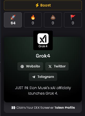 Grok 4 tweet media