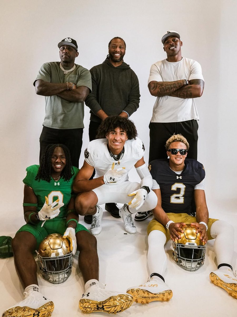 Tyler James (@tjamesnd) on Twitter photo .<a href="/NDFootball/">Notre Dame Football</a>'s recruiting success with the sons of former NFL players isn't just buzzworthy news that elicits nostalgia. It's validation of what head coach Marcus Freeman is offering with his program and the university.
Column for <a href="/BGInews/">BlueandGold.com</a>:
on3.com/teams/notre-da… .<a href="/NDFootball/">Notre Dame Football</a>'s recruiting success with the sons of former NFL players isn't just buzzworthy news that elicits nostalgia. It's validation of what head coach Marcus Freeman is offering with his program and the university.
Column for <a href="/BGInews/">BlueandGold.com</a>:
on3.com/teams/notre-da…