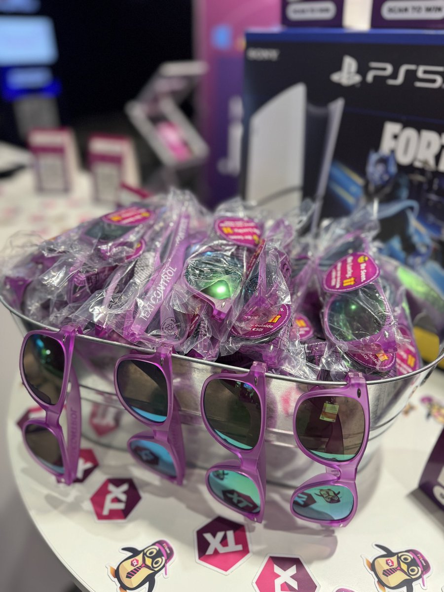 Get your pair of sunglasses, rock the shades outside, and win $50! Stop by the Text Control booth today. #wearedevelopers