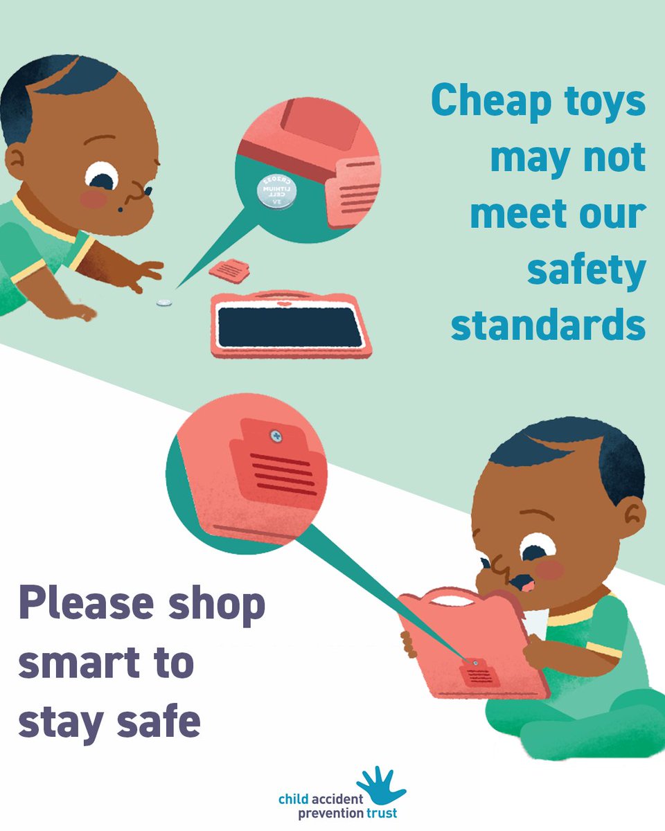 CAPTcharity's tweet image. With the long summer holiday and cost-of-living pressures, we’re all looking for cheap toys to entertain the children.
But please remember, many cheap toys from online marketplaces come from abroad and haven’t been safety tested.
Learn more: capt.org.uk/buy-safe-toys
