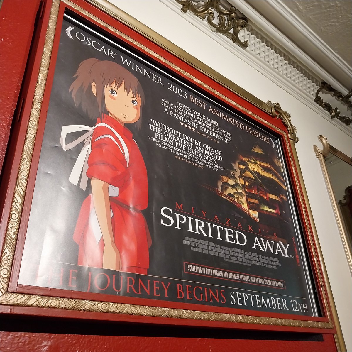 The Cameo, Edinburgh (@cameocinema) on Twitter photo Enter the world of Studio Ghibli. To celebrate the launch of STUDIO GHIBLI UT collection, rediscover the timeless classics in an exclusive big-screen experience at Picturehouse Cinema.
Screening Saturday at 17.30 Enter the world of Studio Ghibli. To celebrate the launch of STUDIO GHIBLI UT collection, rediscover the timeless classics in an exclusive big-screen experience at Picturehouse Cinema.
Screening Saturday at 17.30