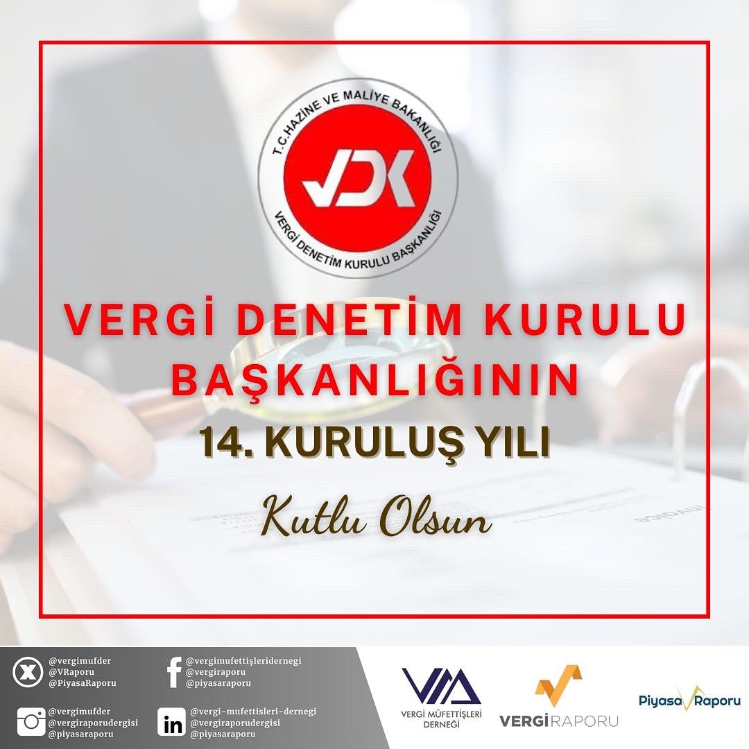 Vergi Denetim Kurulu Başkanlığının Kuruluşunun 14. Yılı Kutlu Olsun! 

#vdk
#vergidenetimkurulu #vergimüfettişleri 

<a href="/vdksosyalmedya/">Vergi Denetim Kurulu Başkanlığı</a>
