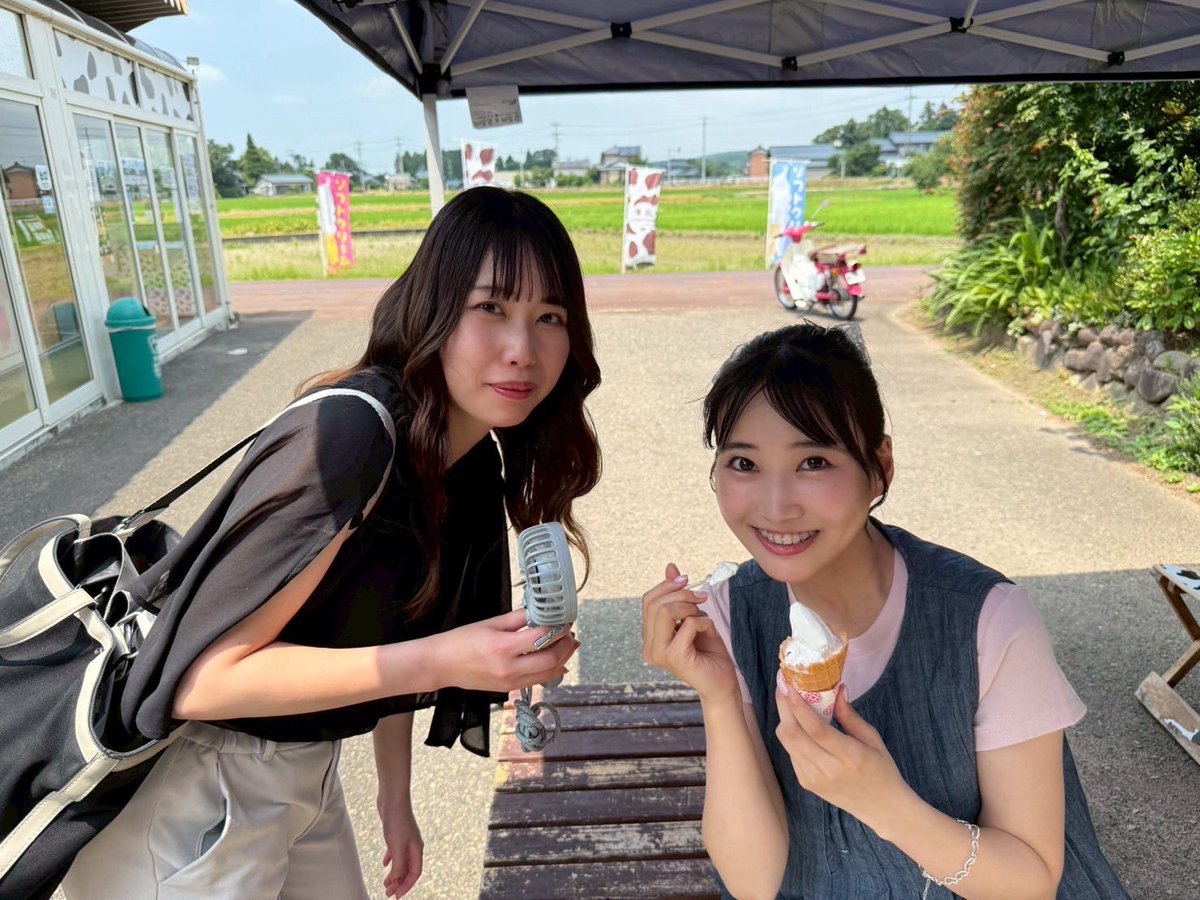 MIKU_RYUTist's tweet photo. 月刊にいがたさんの夏の特集さんで田崎さんと撮影に行ってきました🍦
久しぶりに会えて嬉しかったです🥰

告知解禁さん楽しみにしていてください☀️🍨 https://t.co/slBiR9JXGy