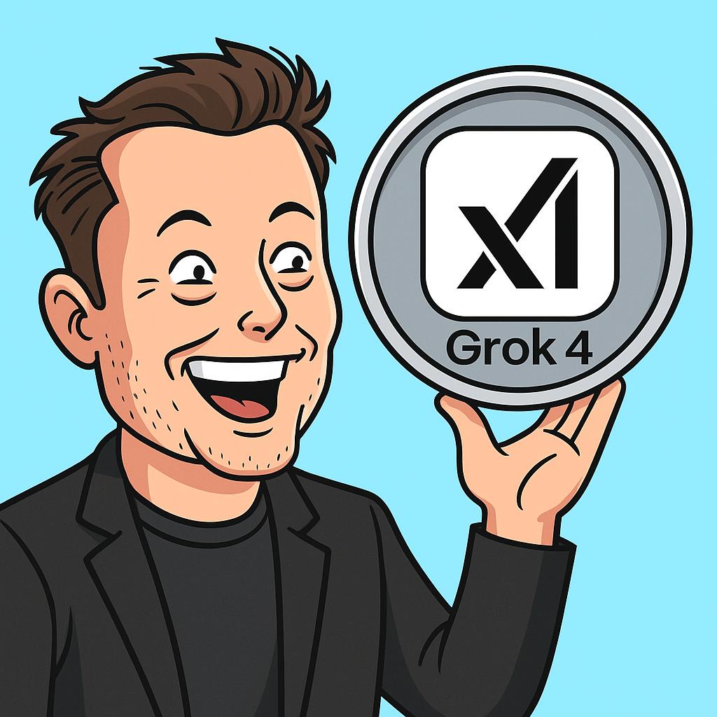 Grok 4 tweet media